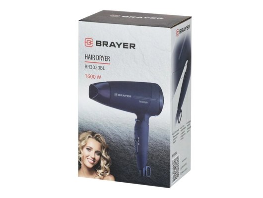 Фен BRAYER 3020BR-BL